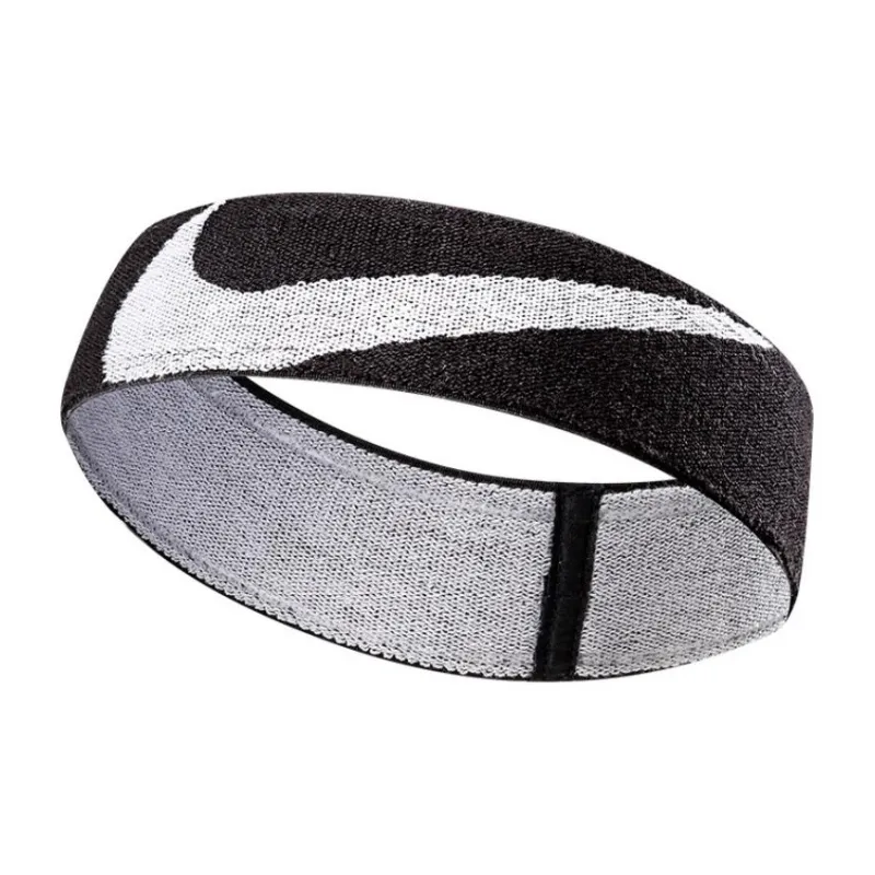 Nike Sweatbands Lace-Up Moisture-Wicking Black Cotton Unisex-1
