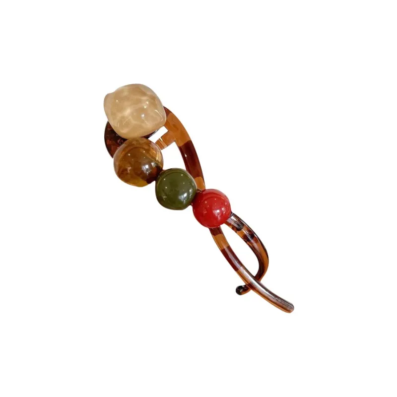 Water jade Hair Clips Women's-2
