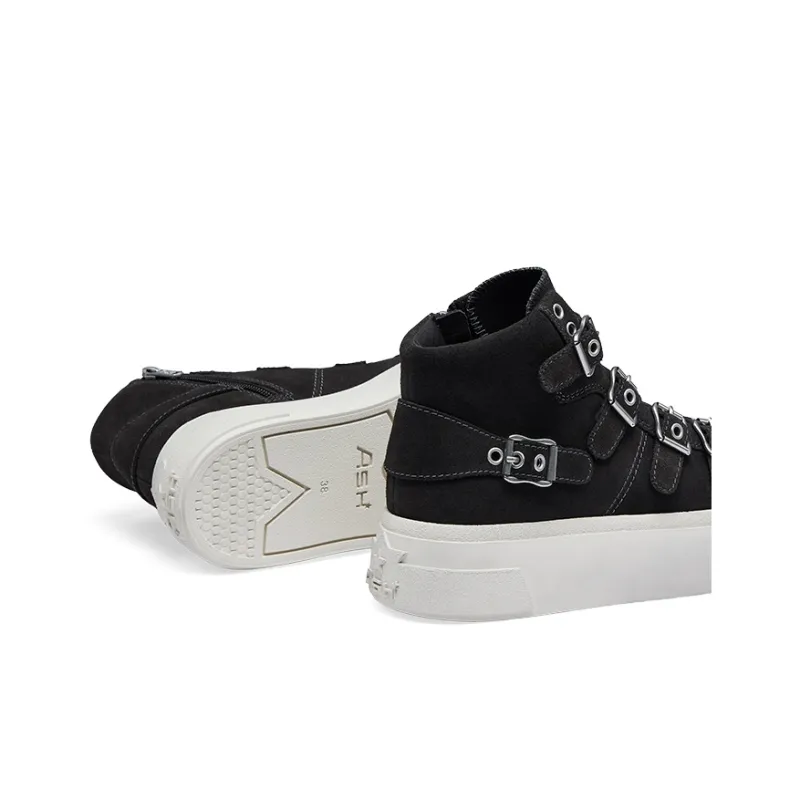 ASH STARMOON BUCKLE Collection High-Top Genuine Leather Platform Casual Platform Shoes Casual Shoes Women's-3