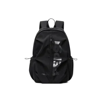Pepsi Fabric Backpack Laptop Bag Regular Unisex Black/White