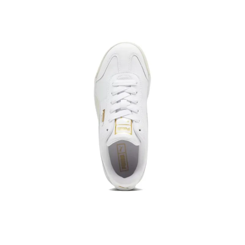 PUMA Roma Anti Slip Wear Resistant Low Top Casual Shoes Women's White-3