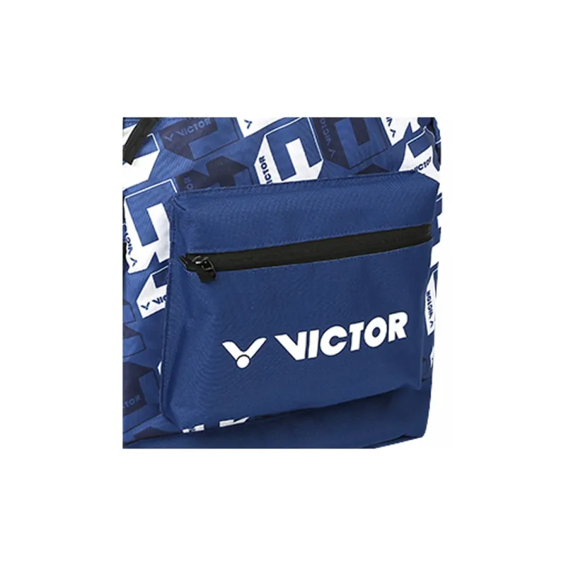 VICTOR Badminton Racket Bags 1 3 Pack Casual Backpack Navy Blue Unisex Front Storage Pocket-2