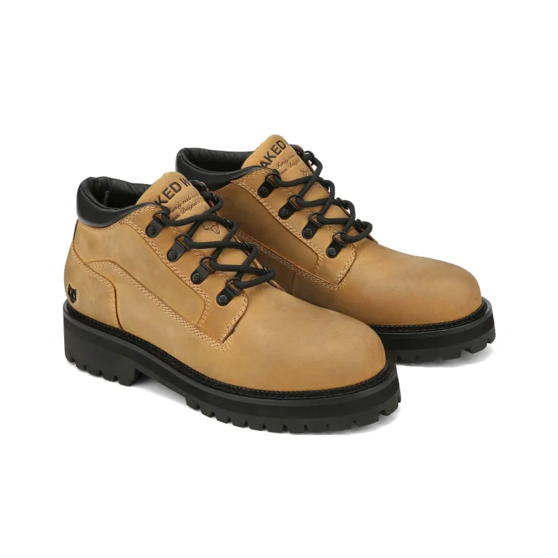 Naked Wolfe Broad High-Top Casual Shoes Men's Yellow-2