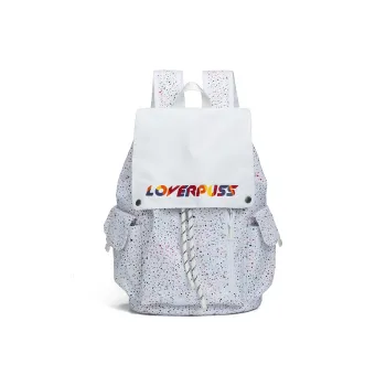 LOVERPUSS Fabric Backpack Unisex Baby's Breath