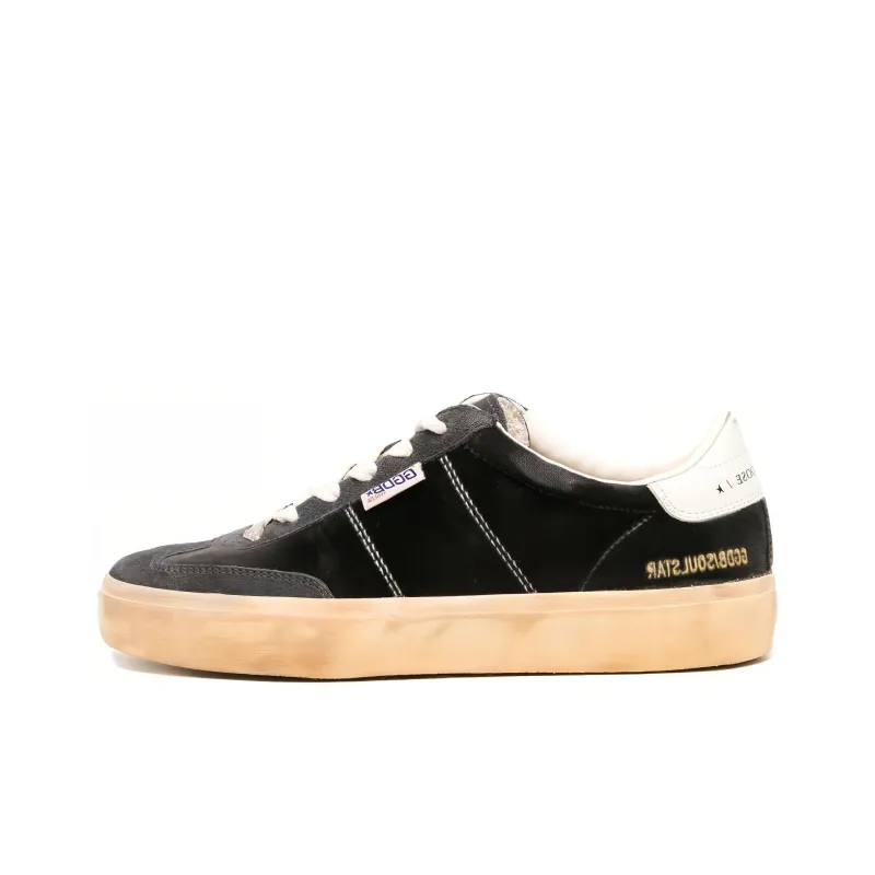 Golden Goose Soul Star Low Top Skateboard Shoes Women's Black-0