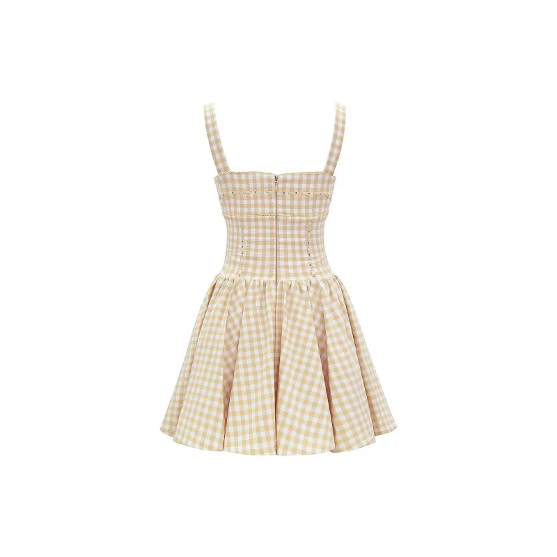 HOUSE OF CB Isadora Slip Dress Women's GINGERBREAD/Gingerbread-7