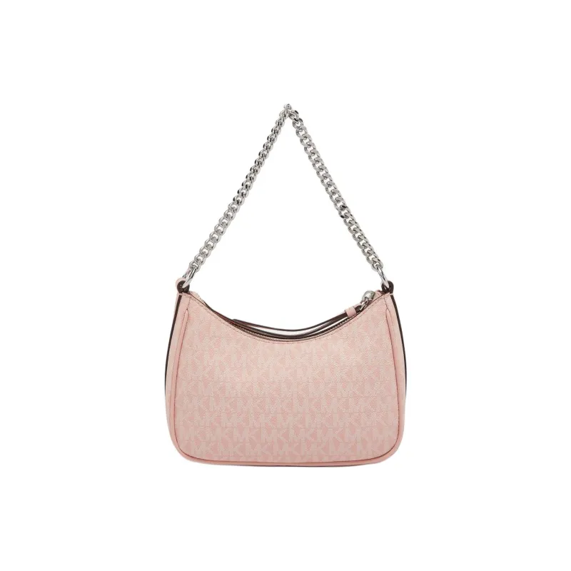 MICHAEL KORS Jet Set Charm Coated Canvas Handbag, Shoulder Bag Trumpets Women's Rose Pink-2