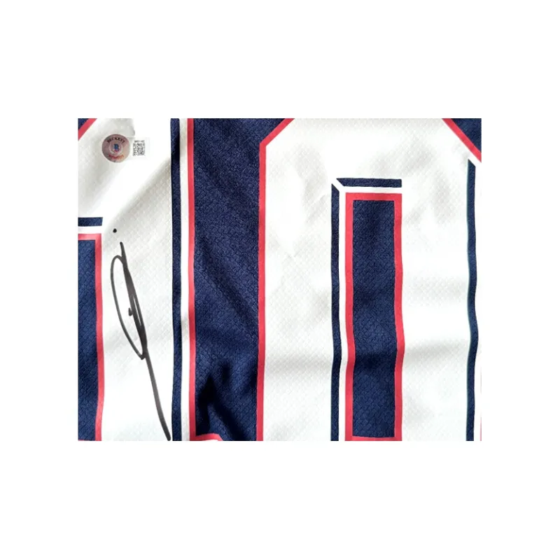 Three For Zidane, Autographed 2022 23 France Team Jersey EM Certificate, Deluxe Framed-3