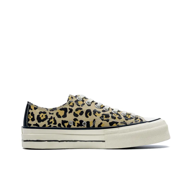 TC Tcmade005 Low Top Canvas Shoes Unisex Leopard Print-1