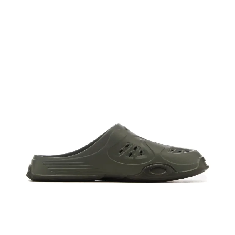 Oakley Abrasion Resistant Slip Resistant Wrap toe Slippers Men's Green-1