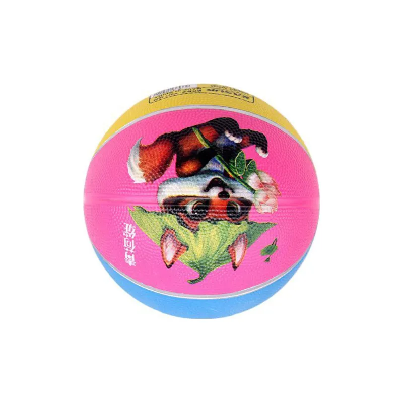 KASUP Rubber Basketball Pink Size 2 Basketball Training Kids'-2