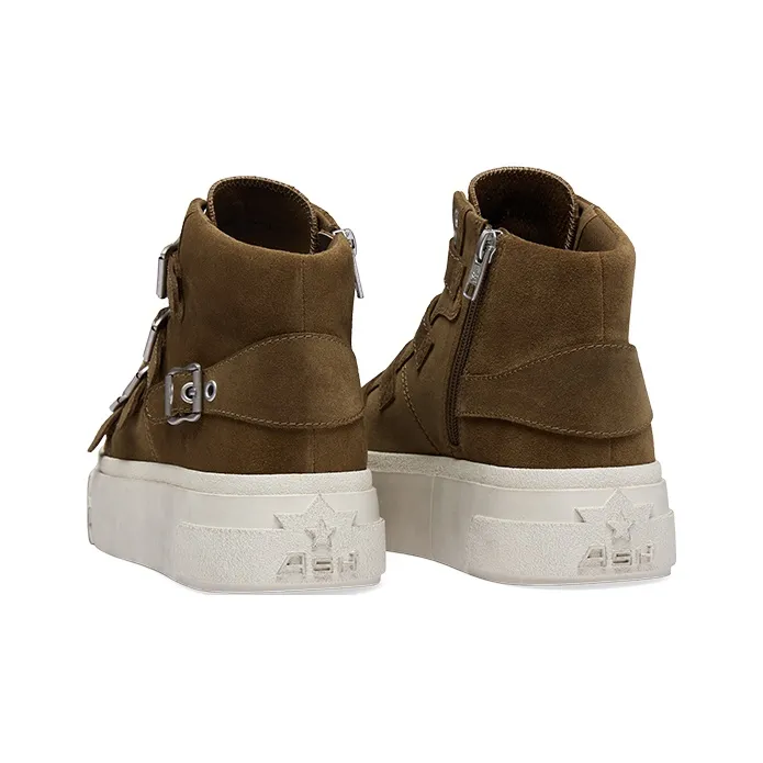 ASH STARMOON BUCKLE Collection High-Top Genuine Leather Platform Casual Platform Shoes Casual Shoes Women's-12