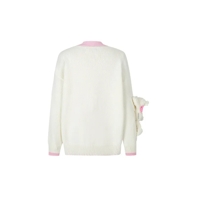 13 DEMARZO x Hello Kitty Knitwear Unisex White-1