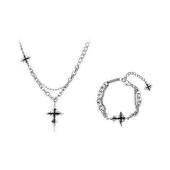 RINGLOVE Titanium Steel Necklaces Unisex