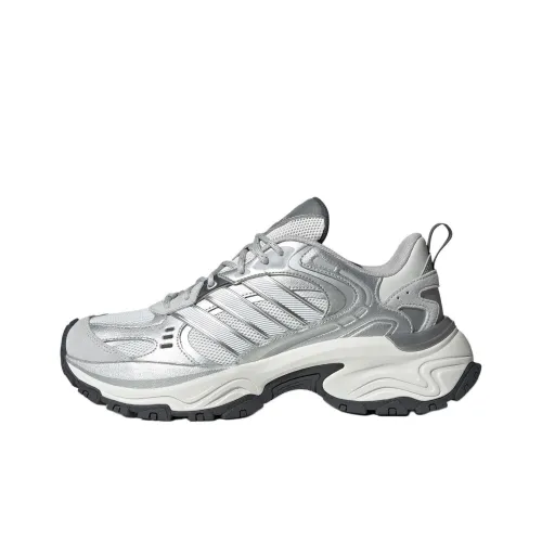 Adidas Running Shoes Unisex Low-Top Light Gray/Dark Gray/Crystal White