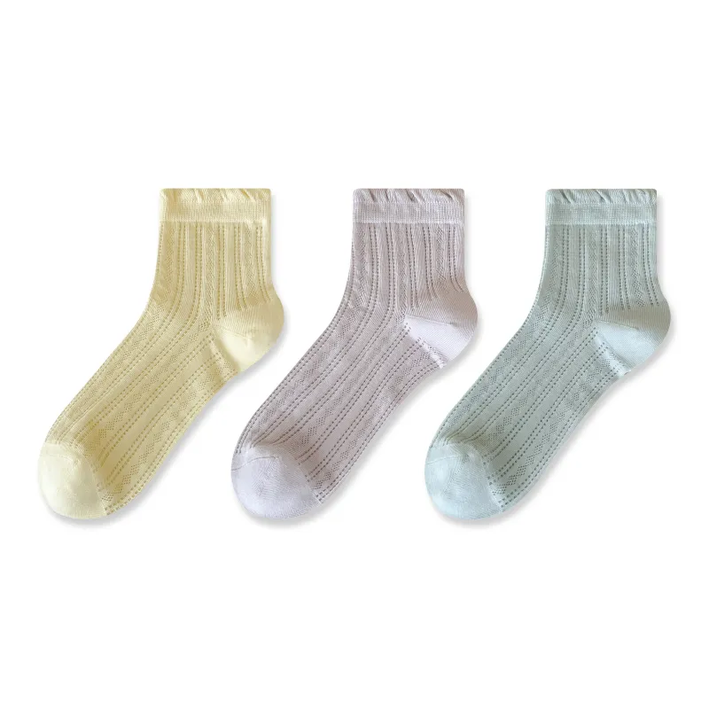 Caramella Mid Calf Socks Women's 3 Pack-9