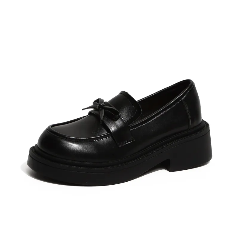 NUNZ Loafers Women's Black Glossy/Black Matte-6