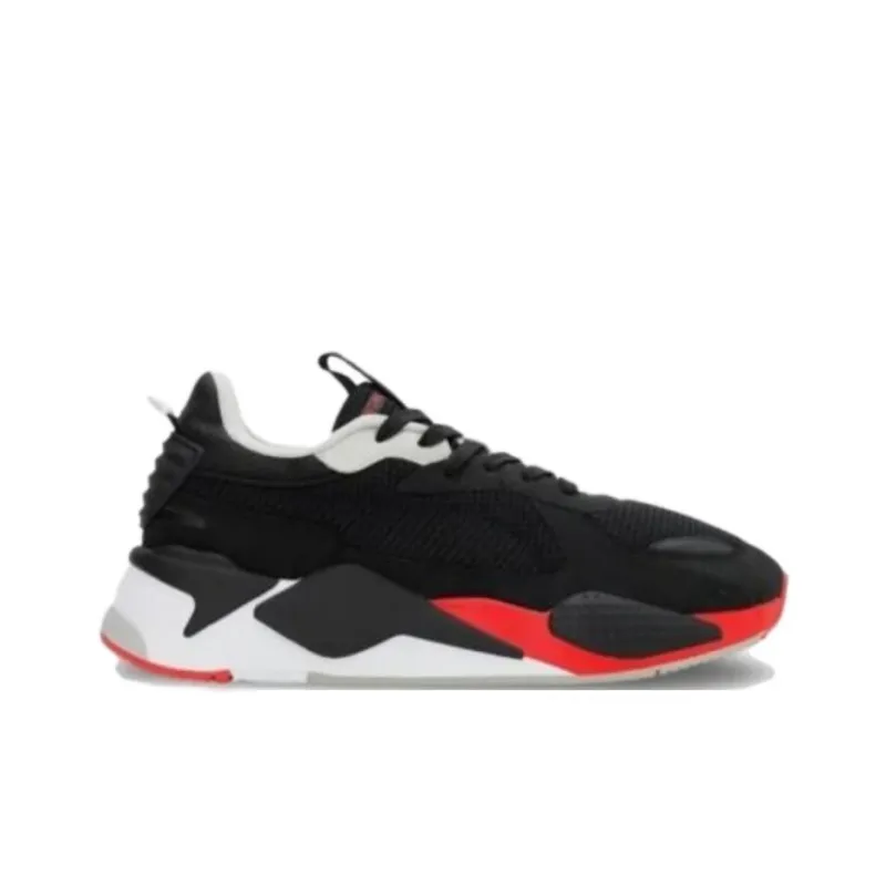 PUMA RS X Slip Resistant Low Top Casual Running Shoes Men's Black-1