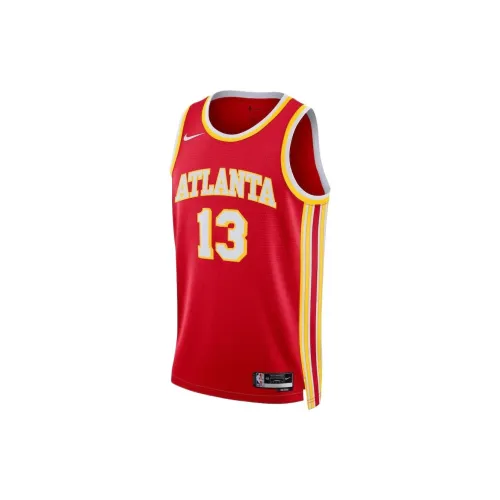 Nike X NBA Atlanta Hawks Basketball Jerseys Unisex Red