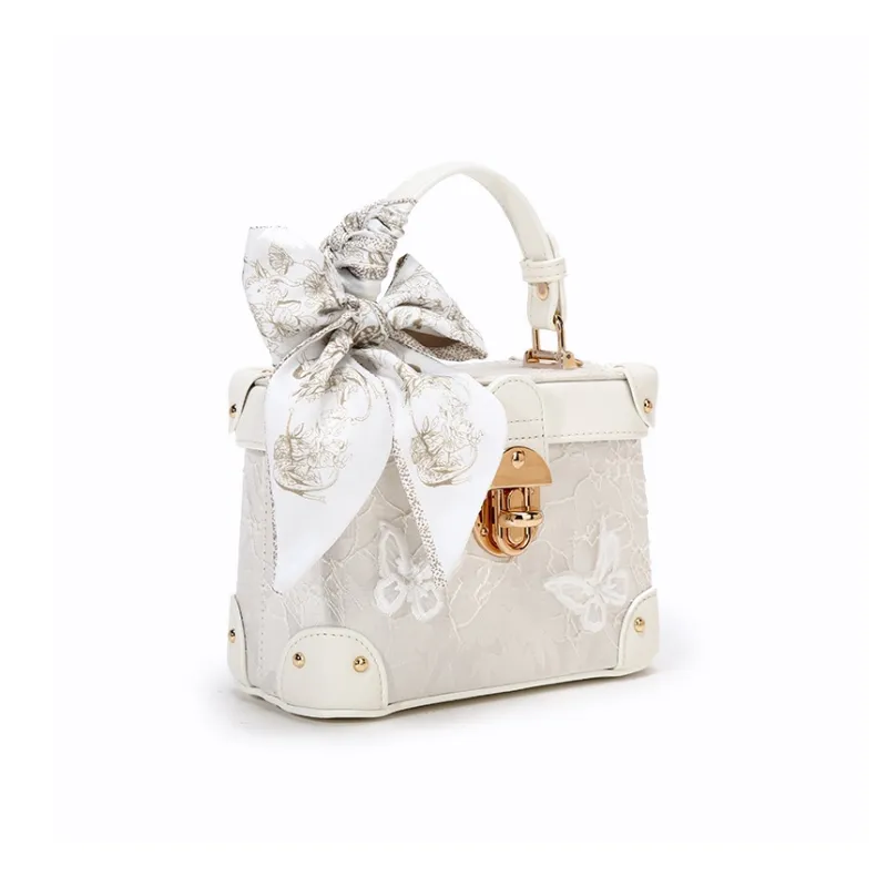 Carit&Koty Polyurethane Synthetic Leather Crossbody Handbags Regular Women's White-1