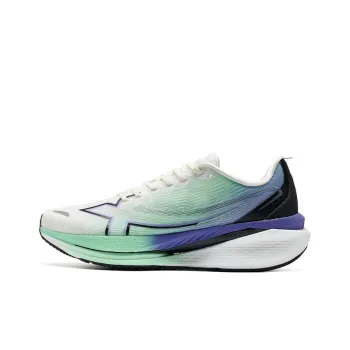 XTEP 360X SE Cushioning Breathable Lightweight Rebound Low Top Sprint Running Shoes Men's White Green Black