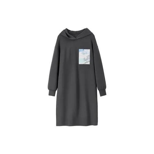 SENTUBILA Long-Sleeved Dresses Women's