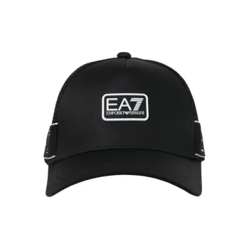 ARMANI EXCHANGEAE Polyester, Cotton Baseball Caps Men's Black
