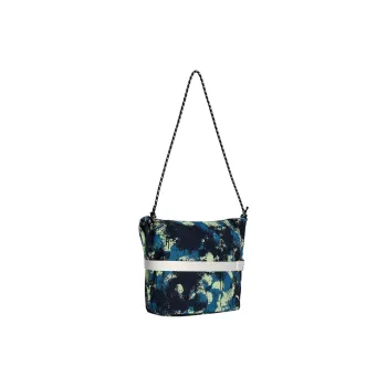 PUMA Polyester Crossbody Bag, Shoulder Bag Unisex Marine Blue & Cucumber Color