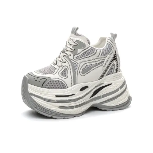 Shoe Cabinet Floral Language Low Top Chunky Sneakers Women's