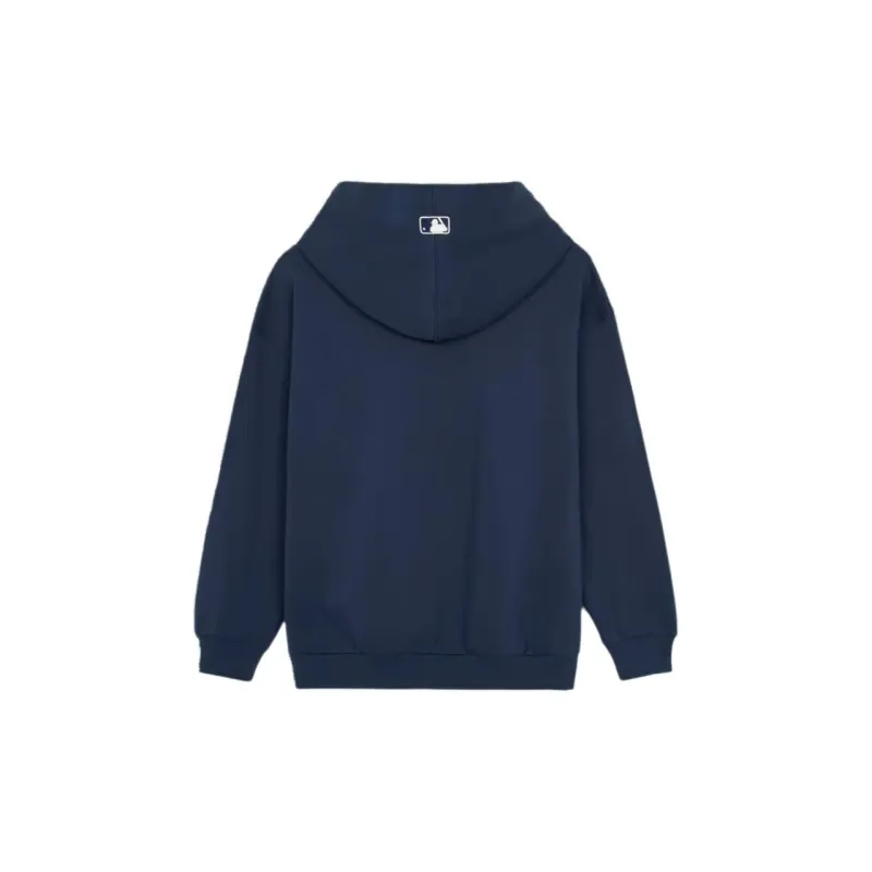 MLB Basic Boston Red Sox Mega Overfit Boston Red So Sweatshirt Women's Navy Blue-1