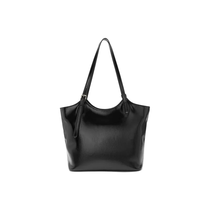 MEXICAN Polyurethane Leather Tote Handbag, Shoulder Bag Regular Women's Black/Red Brown-1
