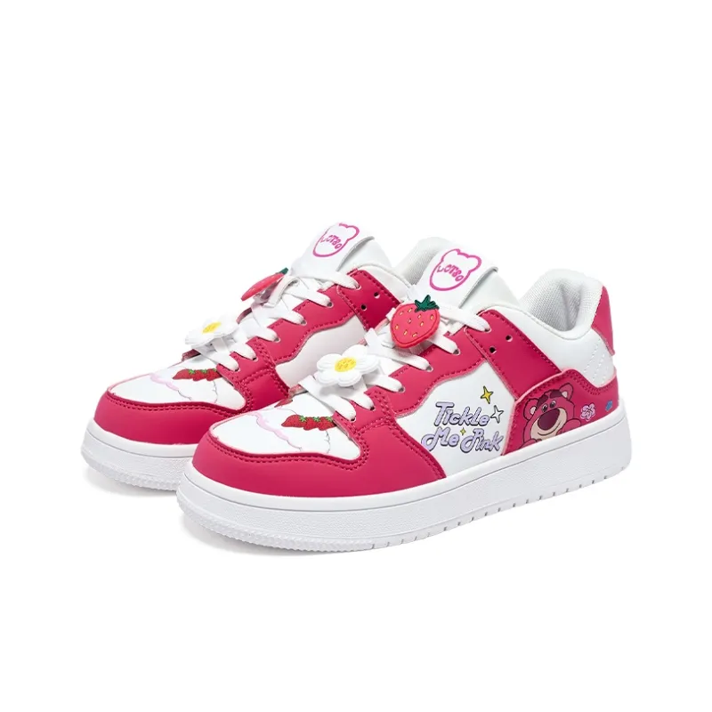 Disney Strawberry Bear Series Casual Skateboard Shoes Women's-3
