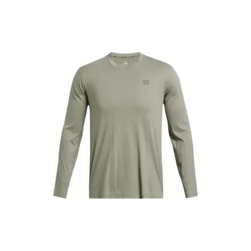 Under Armour Iso-Chill T-Shirts Men Gray Green