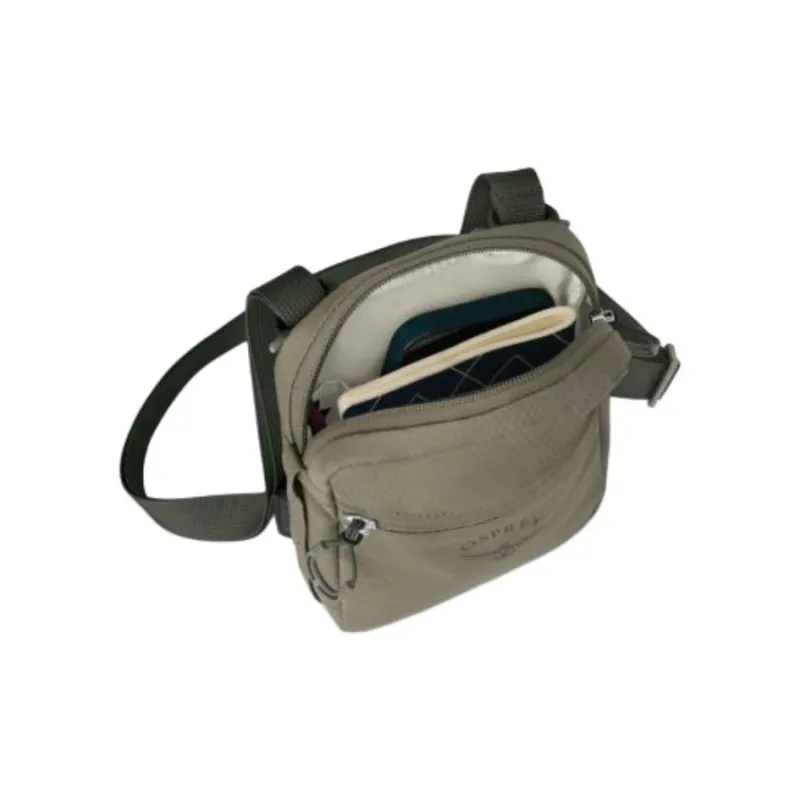 OSPREY Polyester Crossbody Bag Small Size Unisex Concrete Tan-2