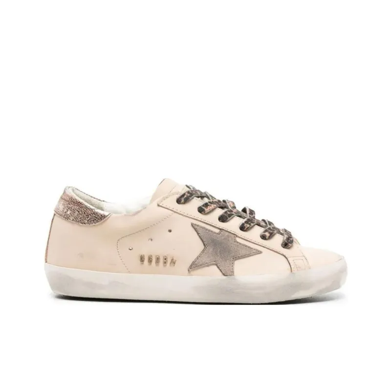 Golden Goose Super-star Leather Trainers-1
