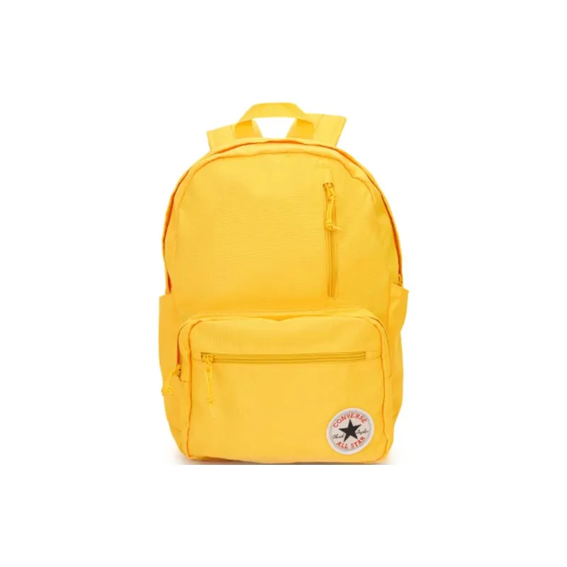 Converse Polyester Backpack Medium Size Unisex Yellow-0