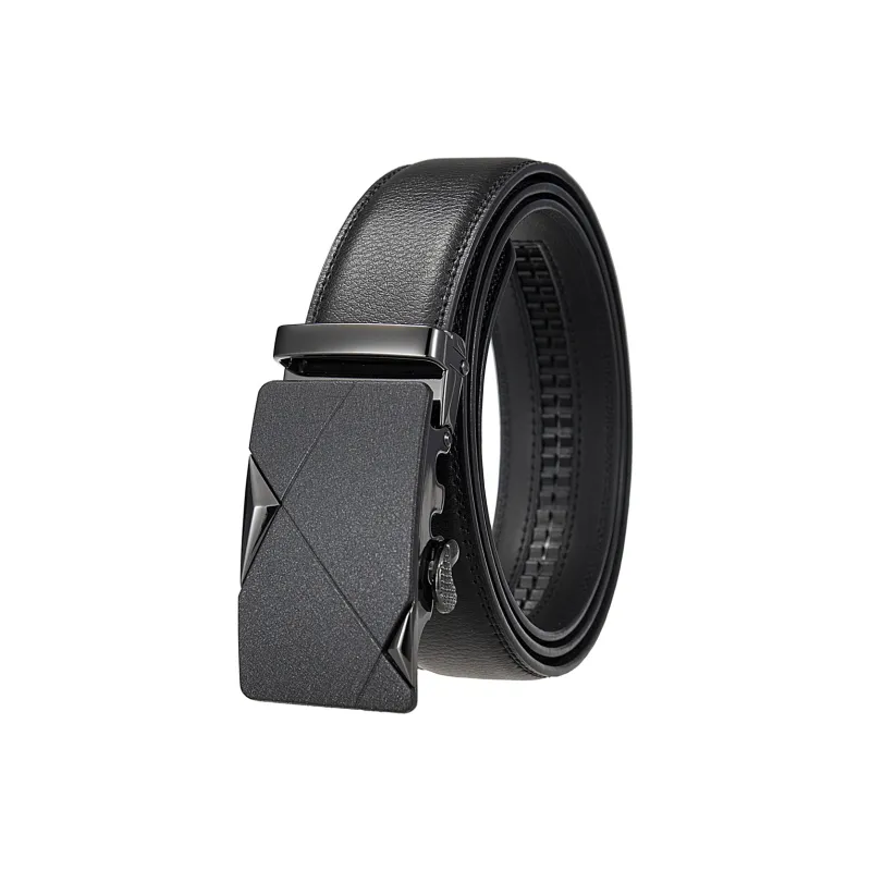 Yalu Preferred Cow Split Leather Belts Men's Width 3.5CM-4