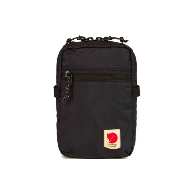 Fjallraven Nylon Sling Bag, Crossbody Bag, Shoulder Bag Unisex Black-3