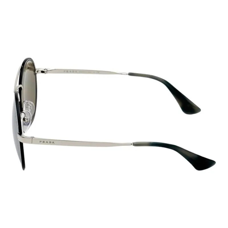 PRADA Round Sunglasses Women's Brown-8