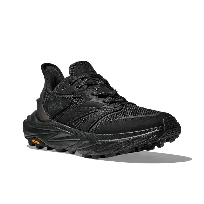 HOKA ONE ONE Anacapa 2 Slip Resistant Breathable Low Top Running Shoes Unisex Black-2