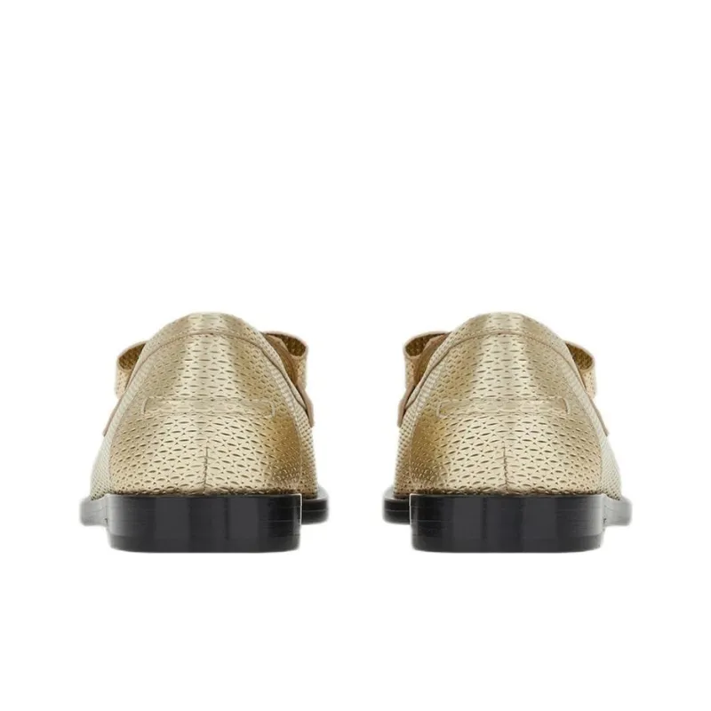 FERRAGAMO Viva Loafers Women's Gold-4