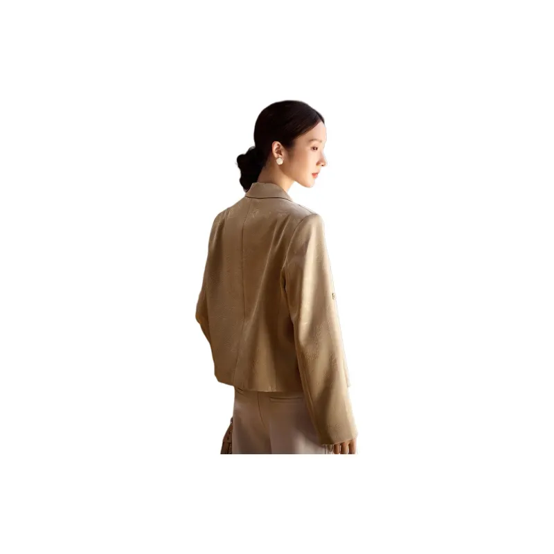 XWI Business Suit Women's Silver Apricot Yellow-1