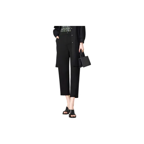 JZ. ANNAKRO Casual Pants Women's Plain Black