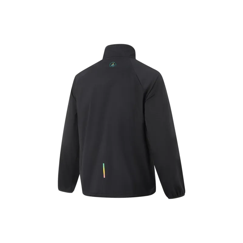 LiNing Running Collection Trench Coat Men's Black-1