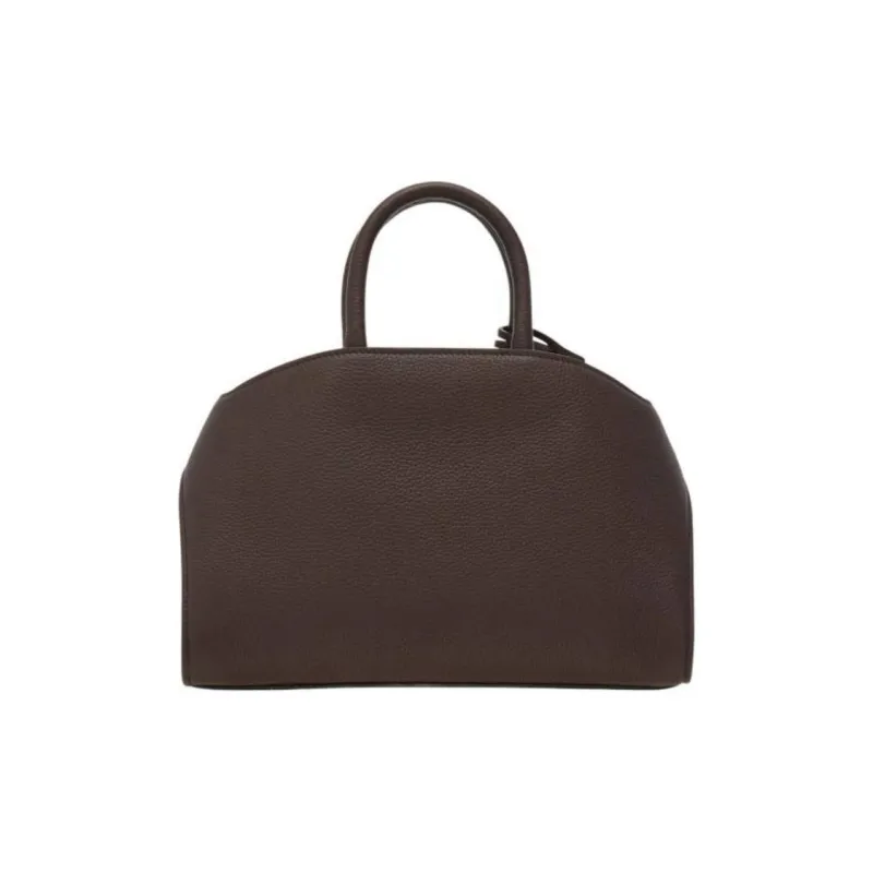 FERRAGAMO Calfskin Handbag Mini Women's Coffee-1