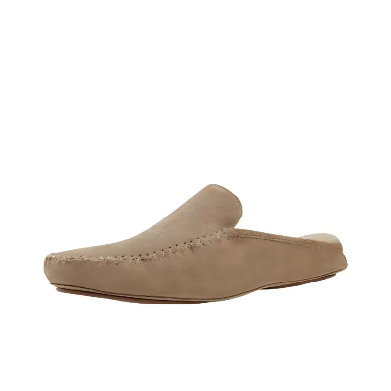 MANOLO BLAHNIK Slip-Resistant Wrap-toe Slippers Men's Brown-3