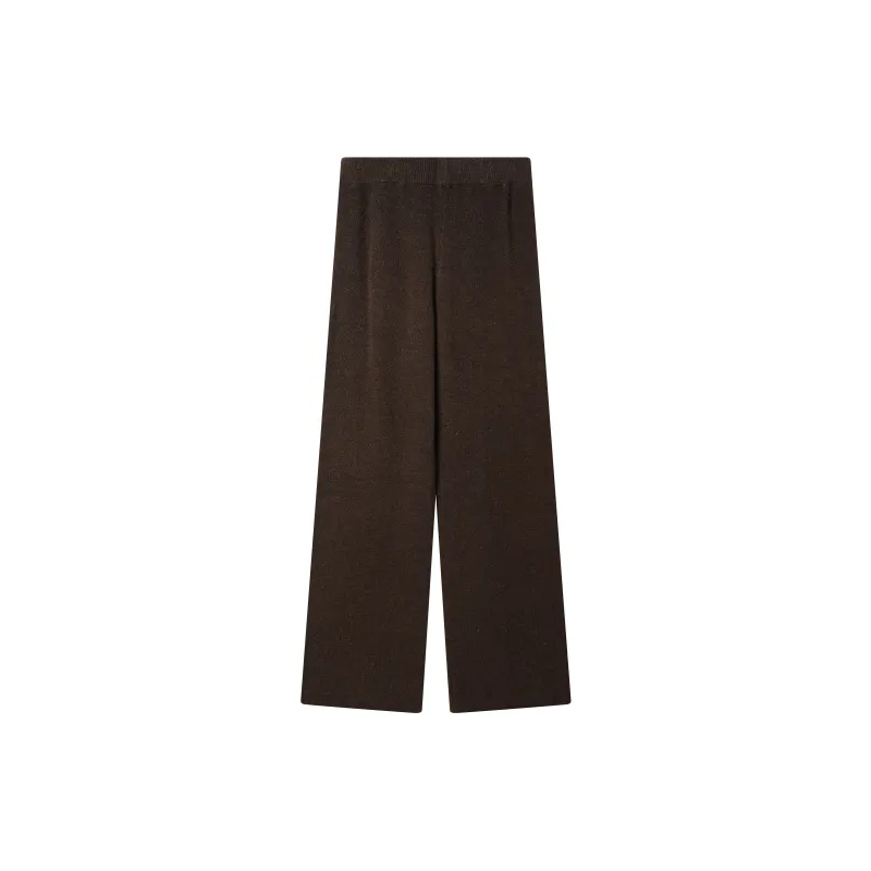 HTHK Casual Pants Women's Brown-1