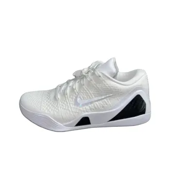 Nike Kobe 9 EM 'Halo' Wear Resistant Low Top Basketball Shoes Men's White