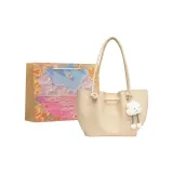 White+Charm+Shopping Bag