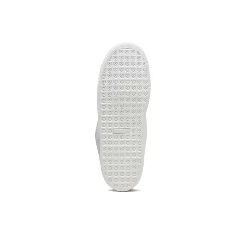PUMA Anti Slip Wear Resistant Low Top Skateboard Shoes Unisex White-4